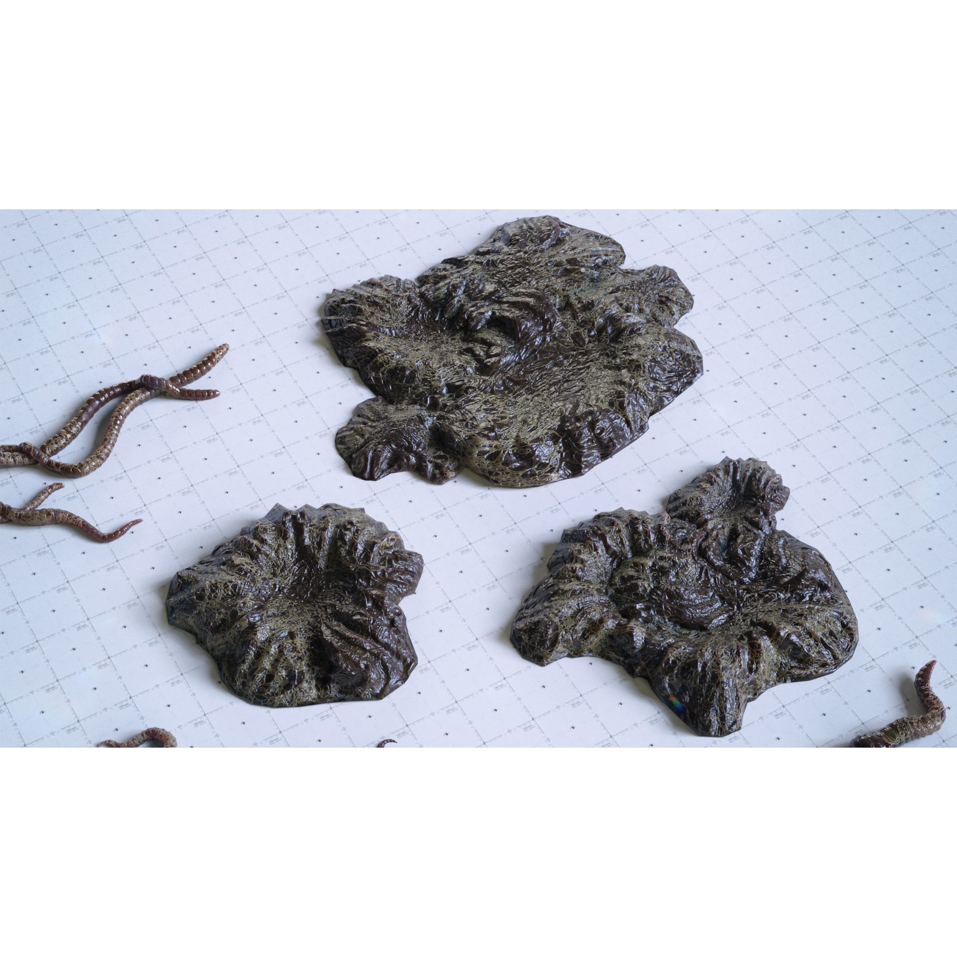 Alien Tendrils - Low-Poly Game-Ready 3D Model - View 14