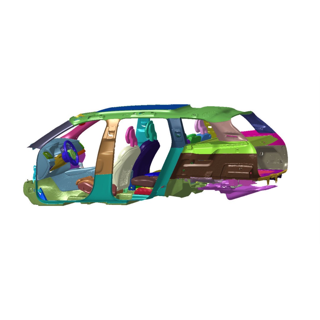VOLVO XC90 2016 3D Model – High Detail Scanned Vehicle, STL - View 10