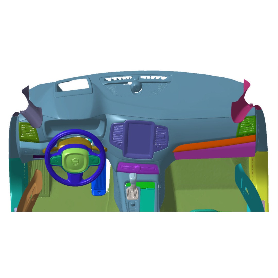 VOLVO XC90 2016 3D Model – High Detail Scanned Vehicle, STL - View 11