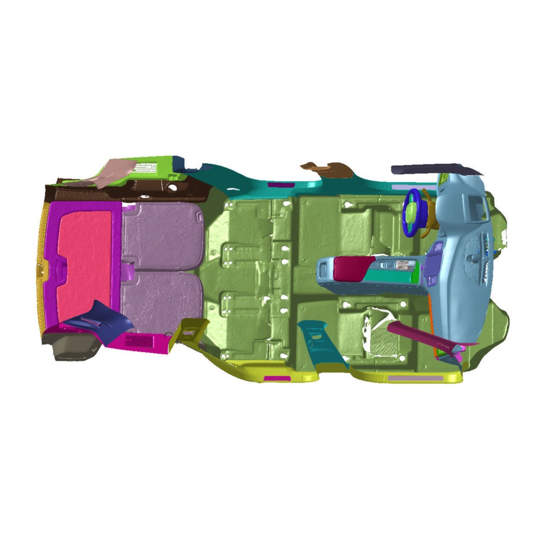 VOLVO XC90 2016 3D Model – High Detail Scanned Vehicle, STL - View 12