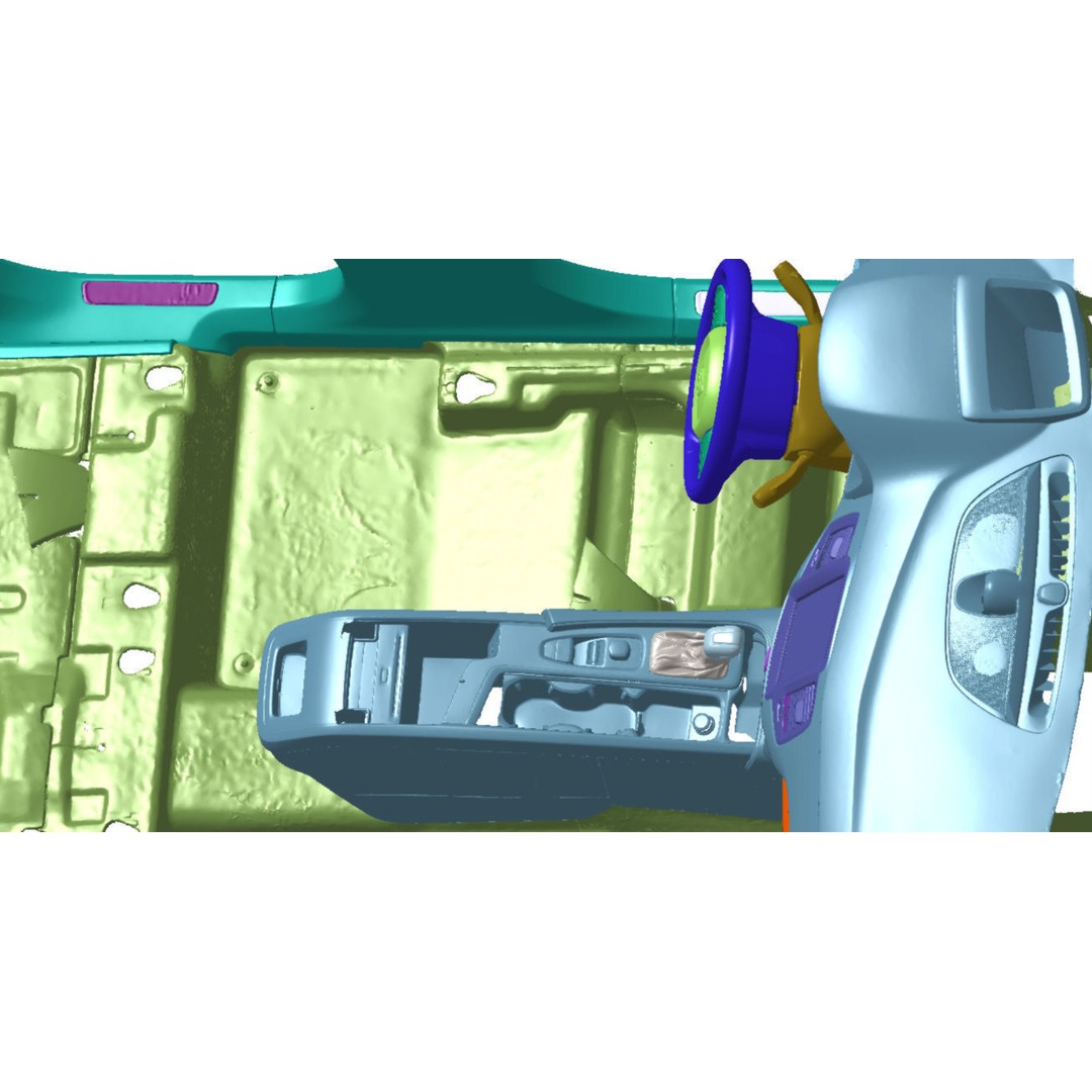VOLVO XC90 2016 3D Model – High Detail Scanned Vehicle, STL - View 13