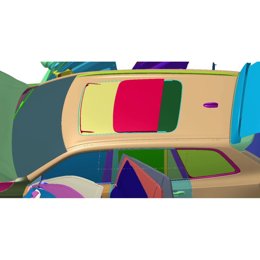 VOLVO XC90 2016 3D Model – High Detail Scanned Vehicle, STL - View 7