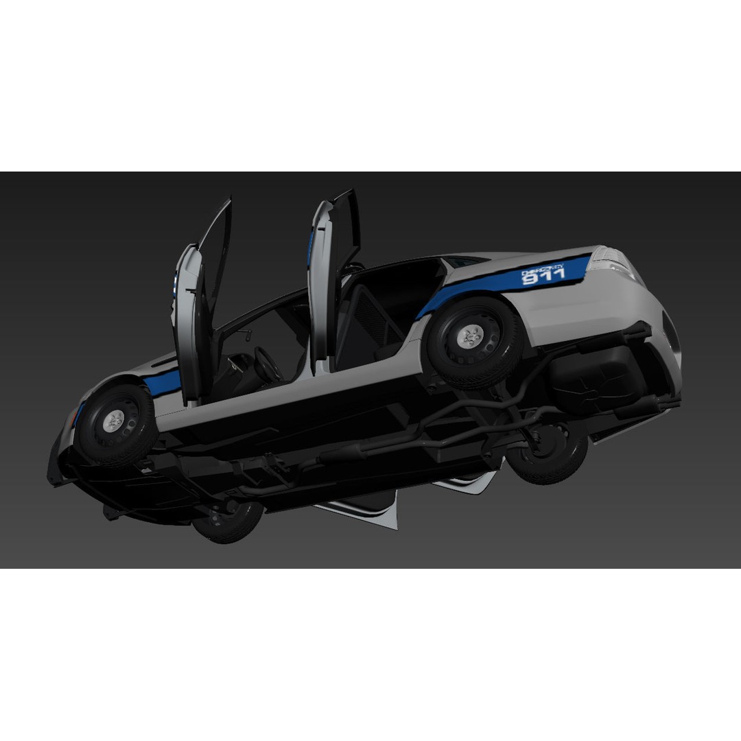 Chevrolet Caprice PPV 3D Model – Detailed Luxury Police Vehicle, FBX, OBJ