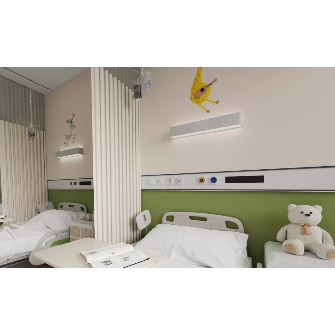 Pediatric Hospital Ward 3D Model – Modern Interior with PBR Textures - View 5