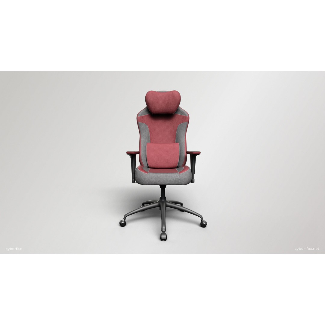 Gaming Chair 3D Model – Low Poly Game Asset, PBR Textures, FBX/OBJ - View 14