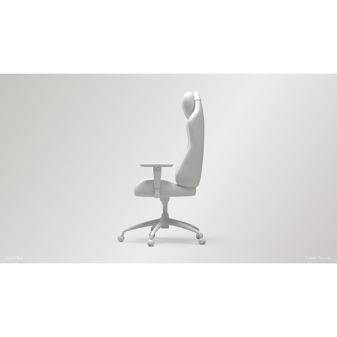 Gaming Chair 3D Model – Low Poly Game Asset, PBR Textures, FBX/OBJ - View 29