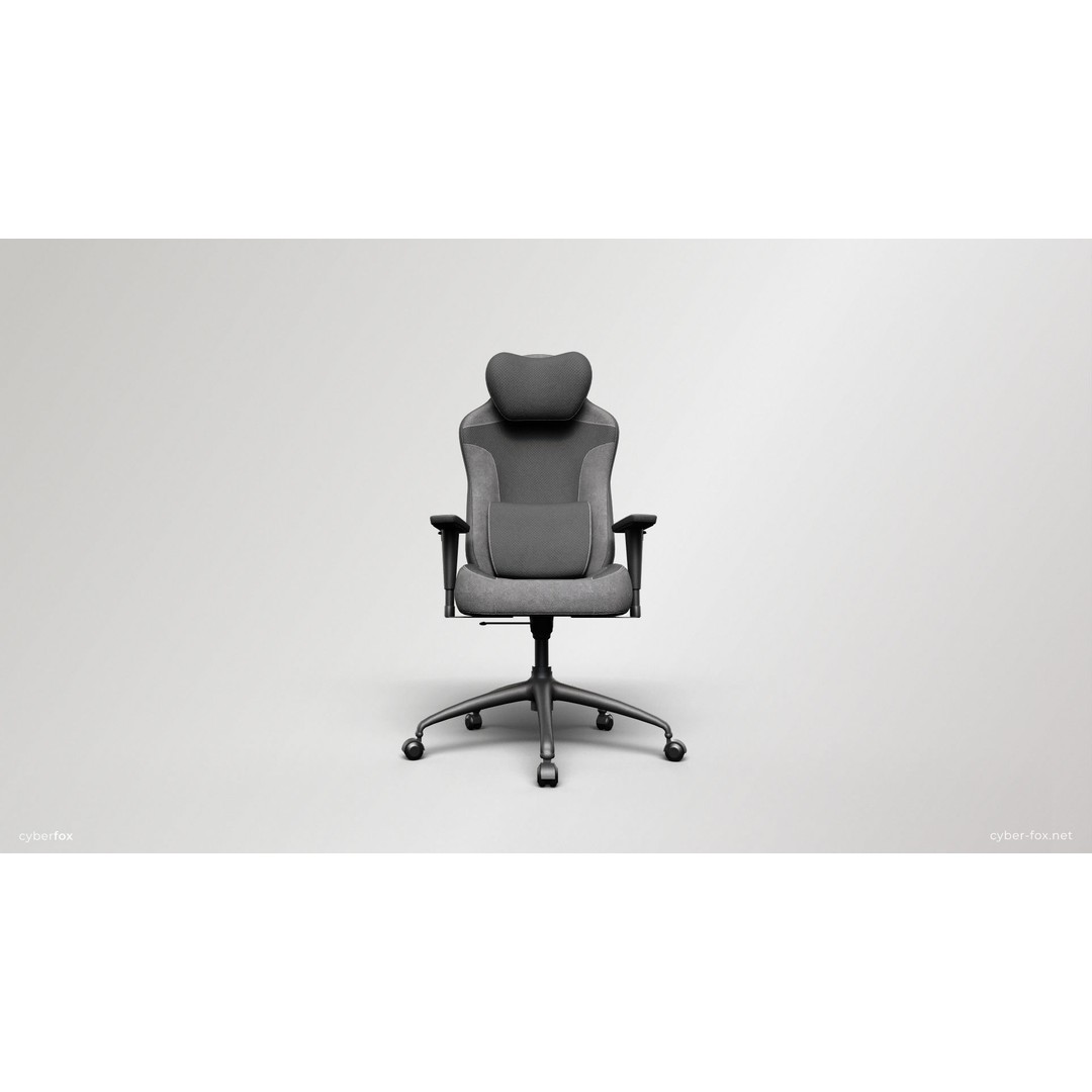 Gaming Chair 3D Model – Low Poly Game Asset, PBR Textures, FBX/OBJ - View 3