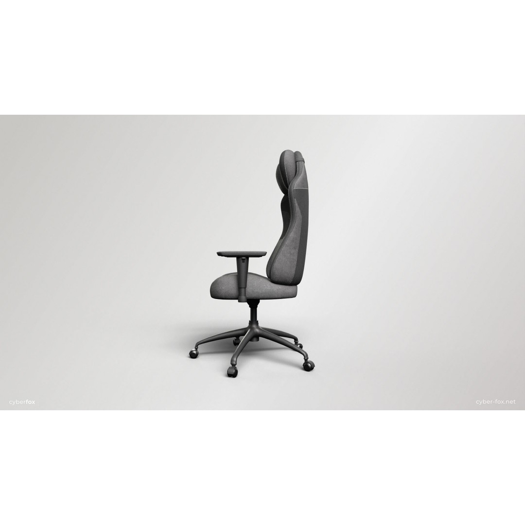 Gaming Chair 3D Model – Low Poly Game Asset, PBR Textures, FBX/OBJ - View 5