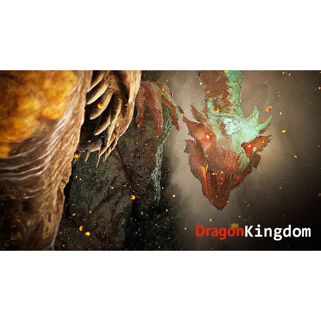 Dragon Cave 3D Model – Low Poly Environment for Unreal Engine - View 2