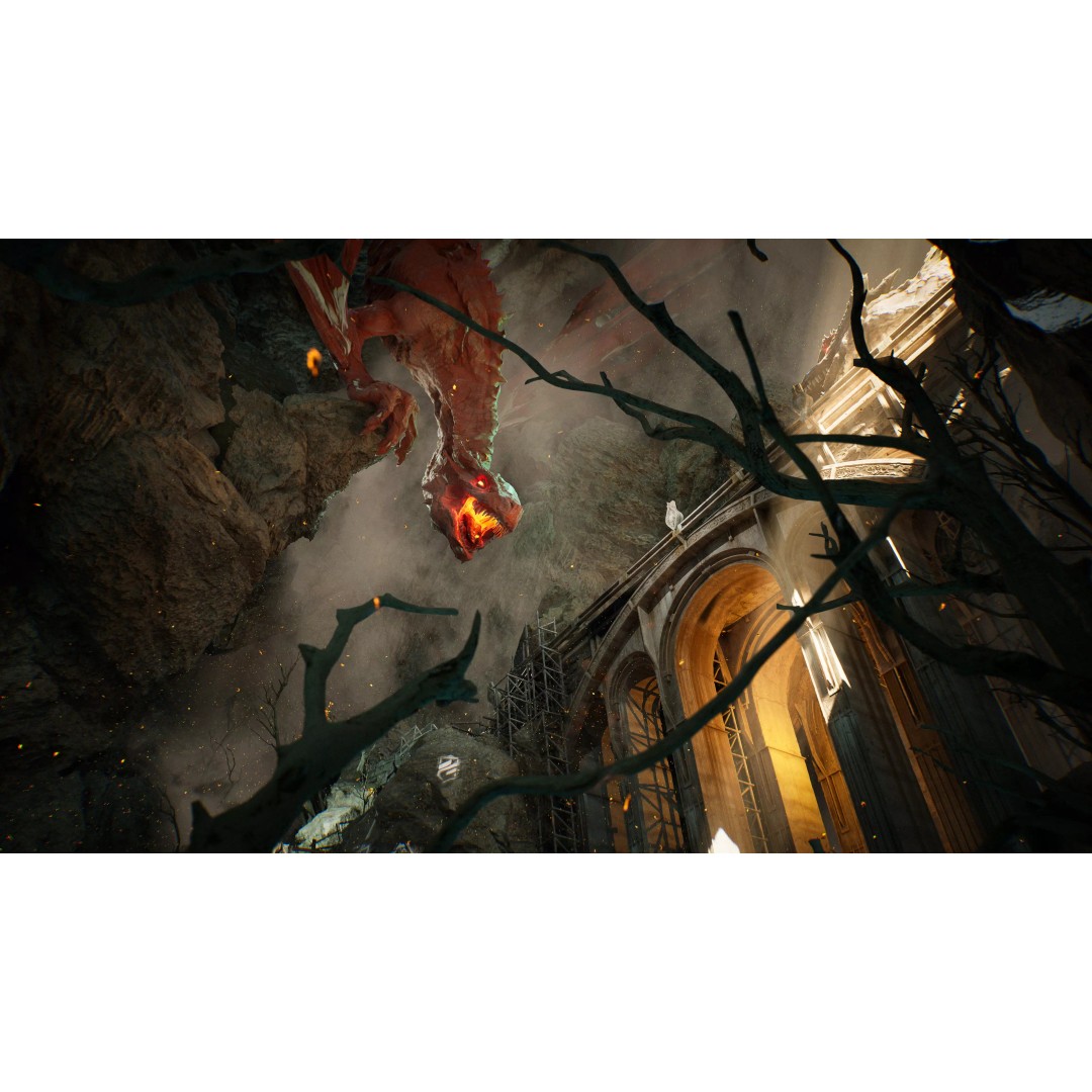 Dragon Cave 3D Model – Low Poly Environment for Unreal Engine - View 3