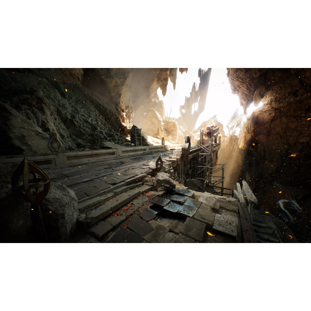 Dragon Cave 3D Model – Low Poly Environment for Unreal Engine - View 5