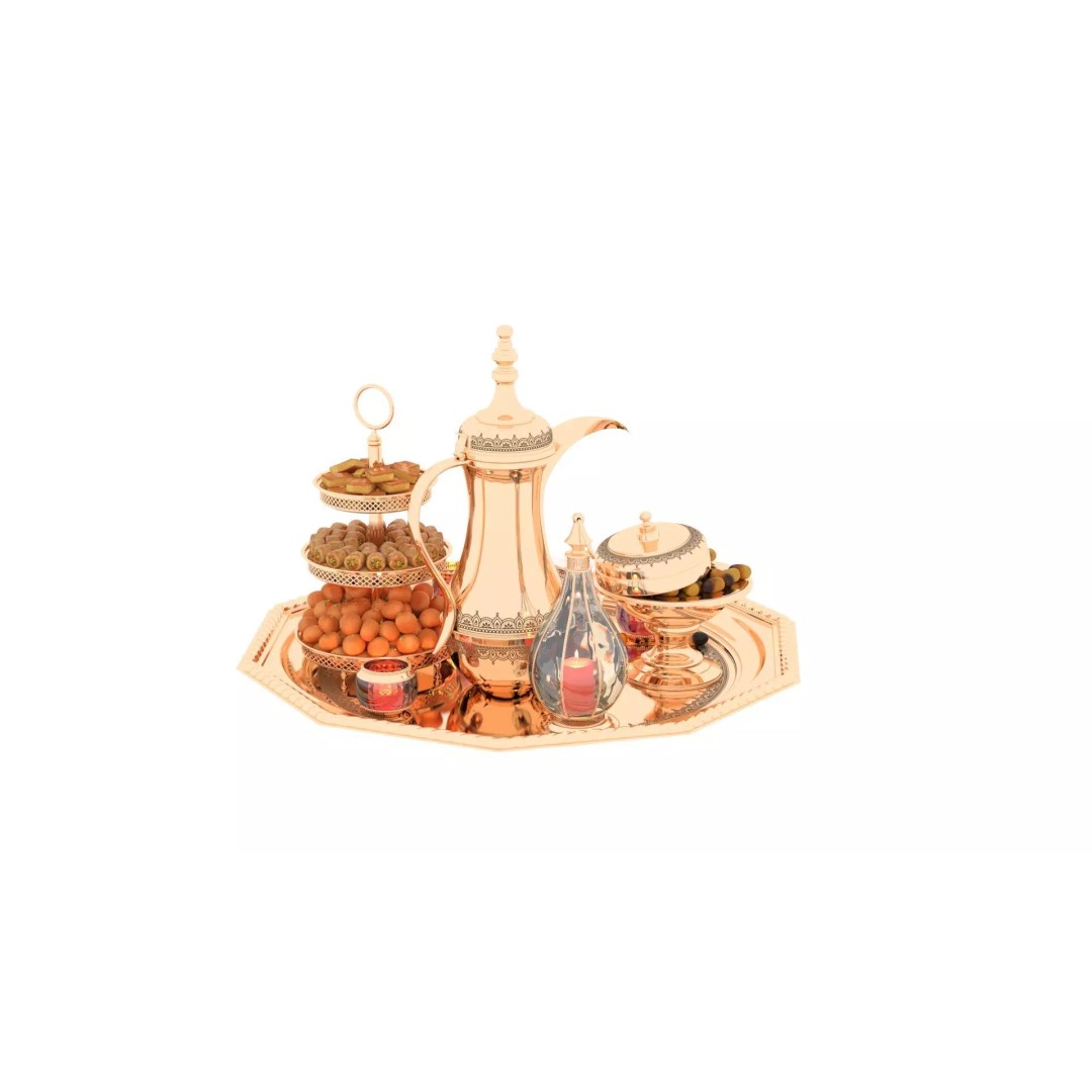 Arabia Coffee 3D Model – Realistic Scene with Textures and Lighting - View 12