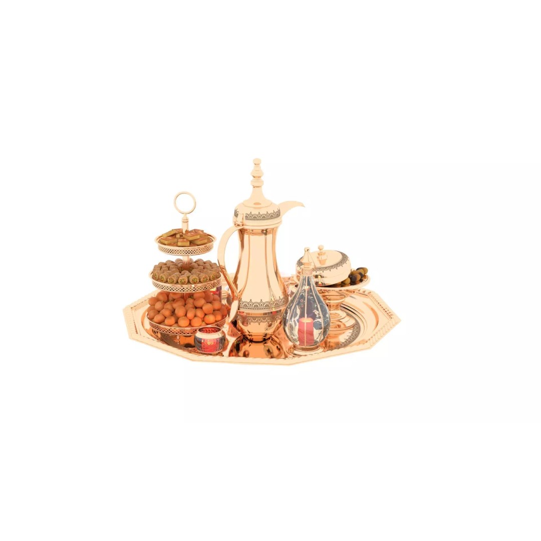 Arabia Coffee 3D Model – Realistic Scene with Textures and Lighting - View 13