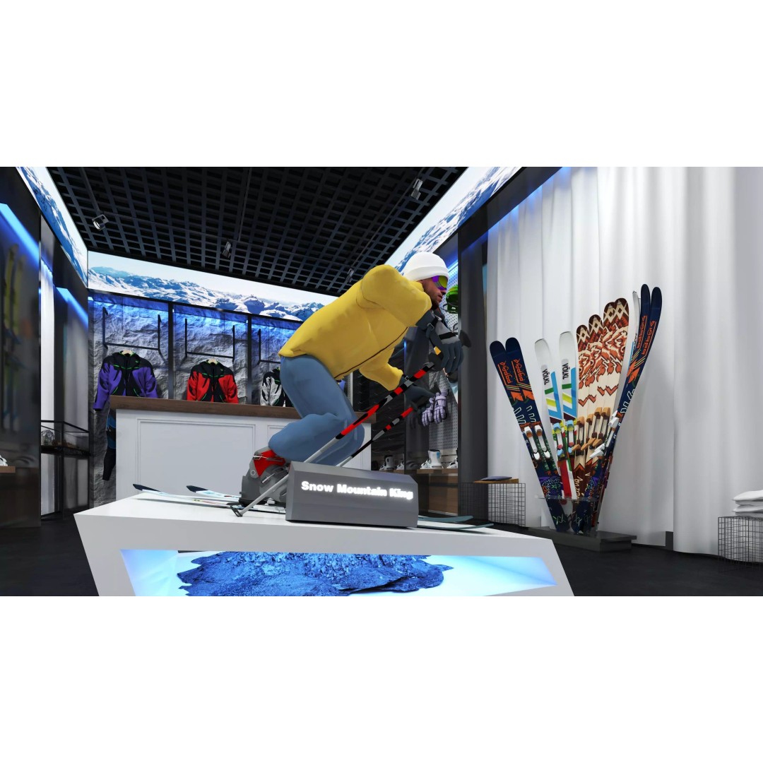 Ski Equipment Store 3D Model – Low Poly Game Asset, FBX, OBJ - View 11