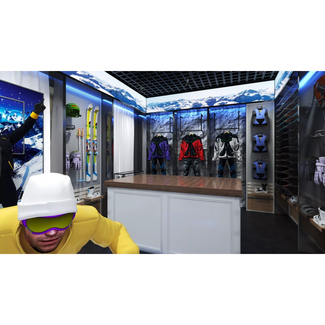 Ski Equipment Store 3D Model – Low Poly Game Asset, FBX, OBJ - View 5