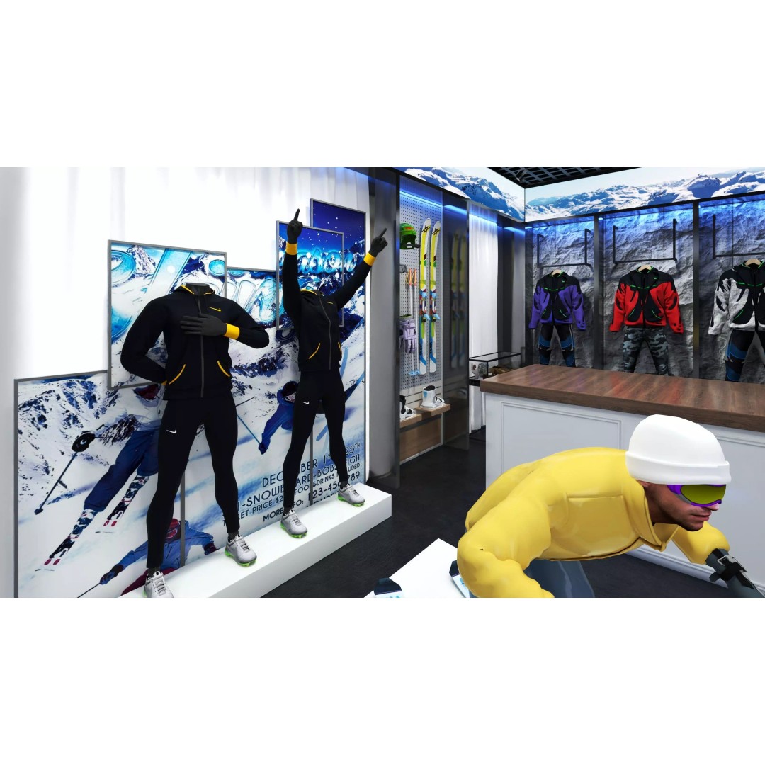 Ski Equipment Store 3D Model – Low Poly Game Asset, FBX, OBJ - View 6