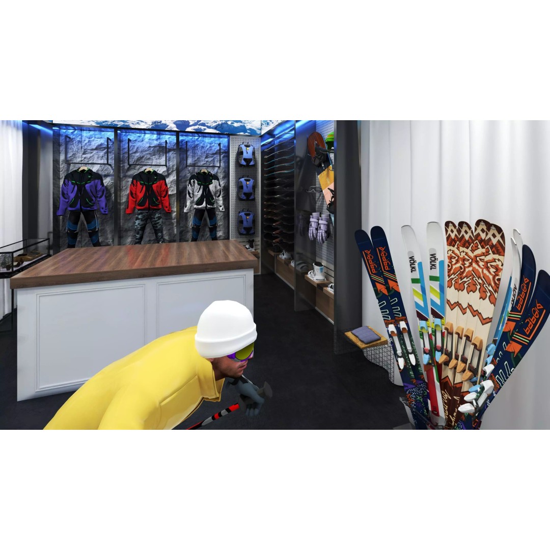 Ski Equipment Store 3D Model – Low Poly Game Asset, FBX, OBJ - View 8