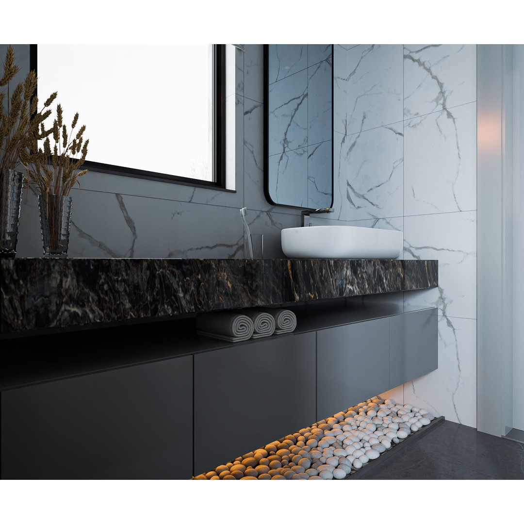Contemporary Bathroom 3D Model – Luxury Interior Design, FBX - View 13
