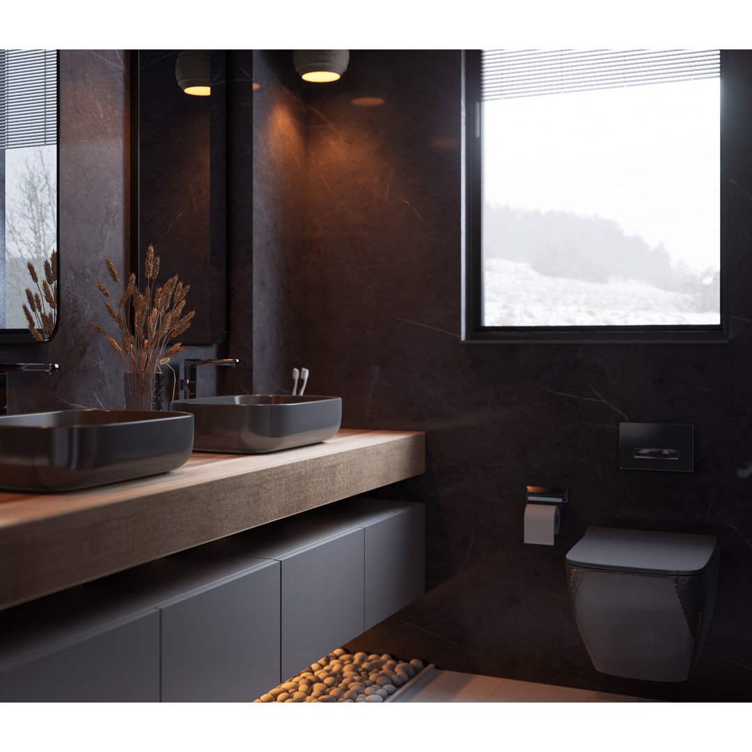 Contemporary Bathroom 3D Model – Luxury Interior Design, FBX - View 8