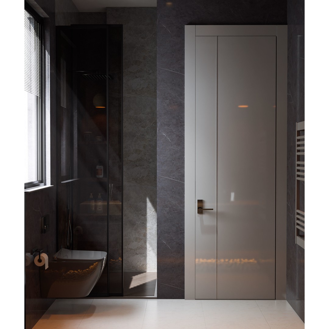Contemporary Bathroom 3D Model – Luxury Interior Design, FBX - View 9