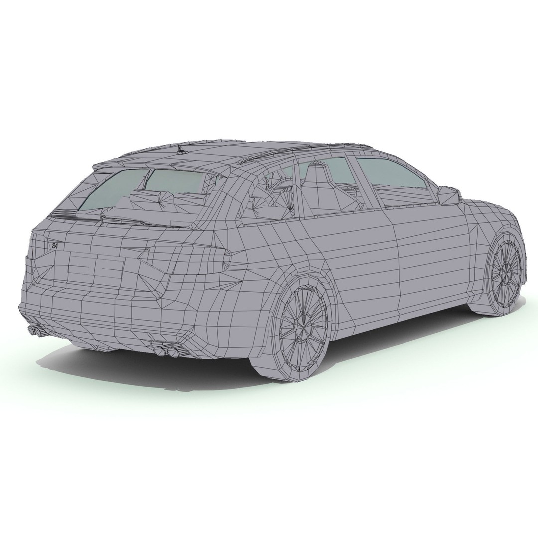 Luxury Car 3D Model – Low Poly Game Asset, FBX, PBR Textures