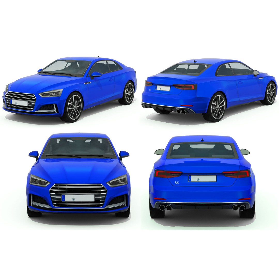 Luxury Car 3D Model – Low Poly Game Asset, FBX, PBR Textures - View 18