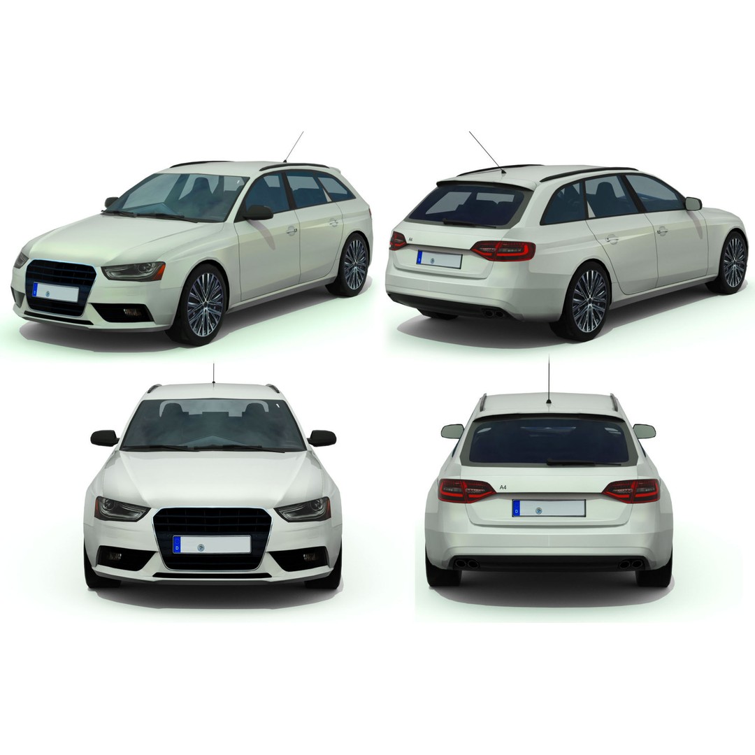 Luxury Car 3D Model – Low Poly Game Asset, FBX, PBR Textures - View 24