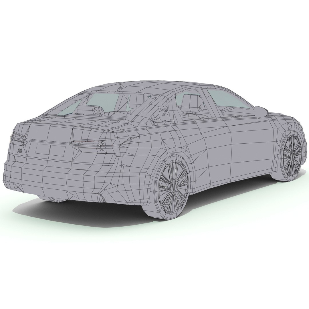 Luxury Car 3D Model – Low Poly Game Asset, FBX, PBR Textures - View 32