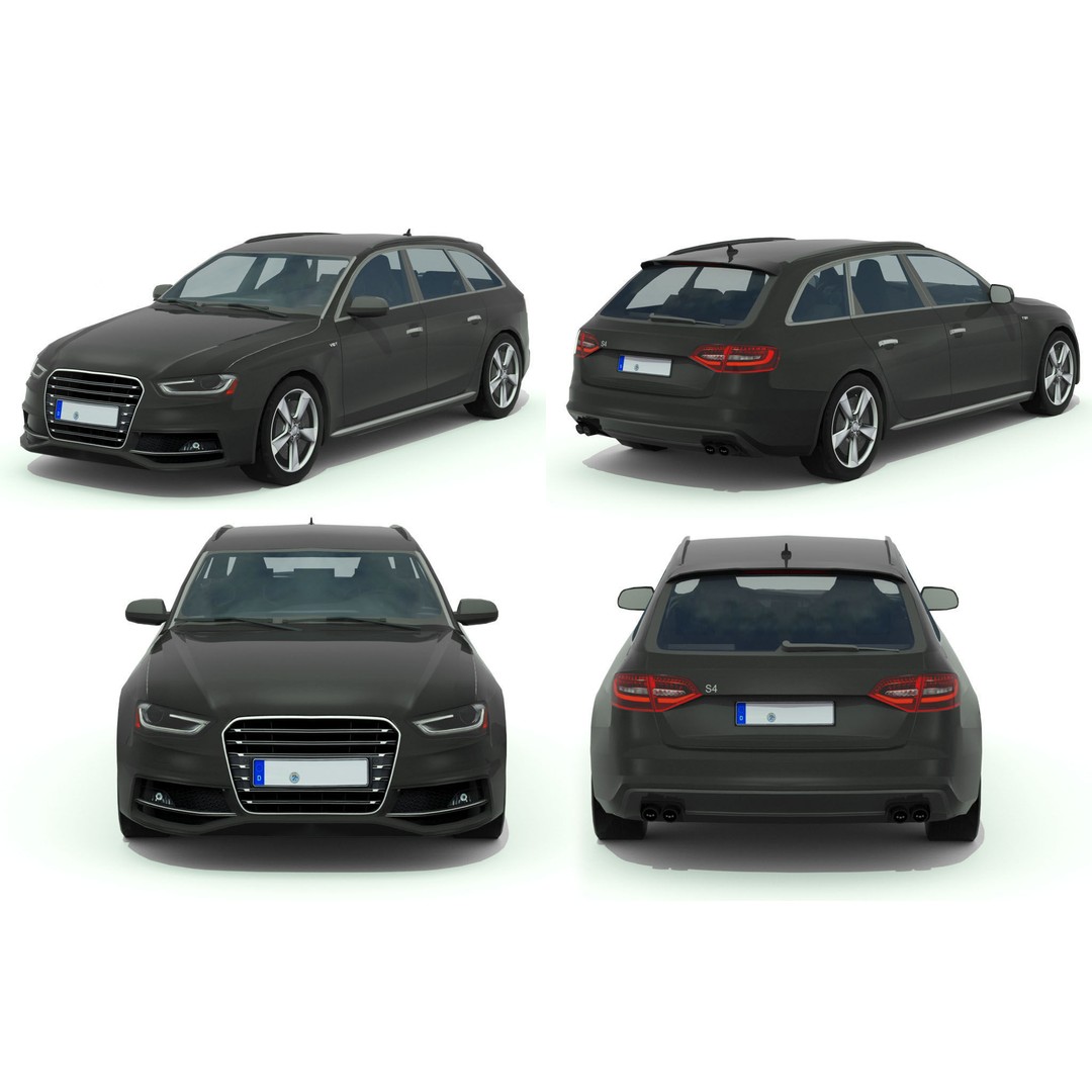 Luxury Car 3D Model – Low Poly Game Asset, FBX, PBR Textures - View 36