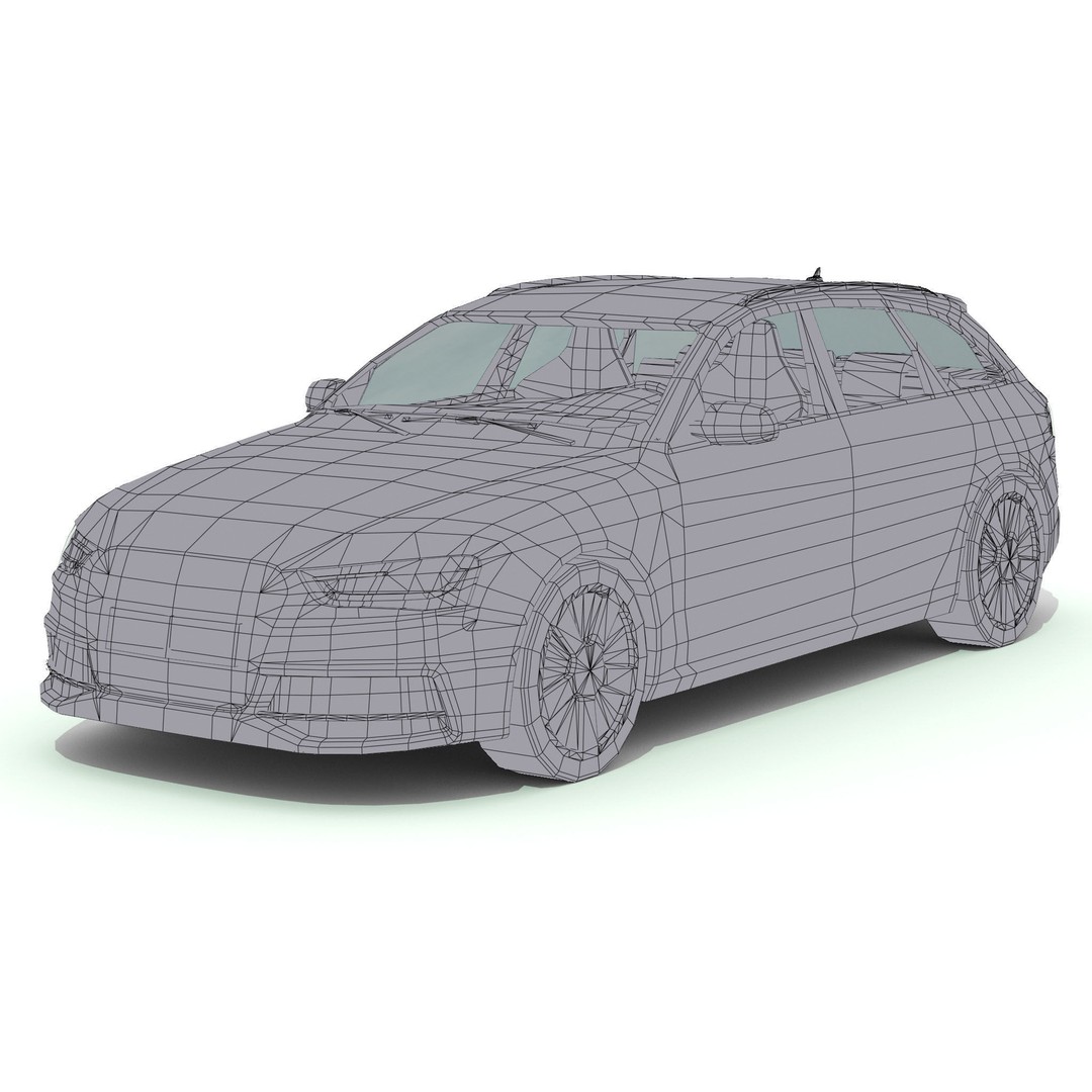 Luxury Car 3D Model – Low Poly Game Asset, FBX, PBR Textures - View 37