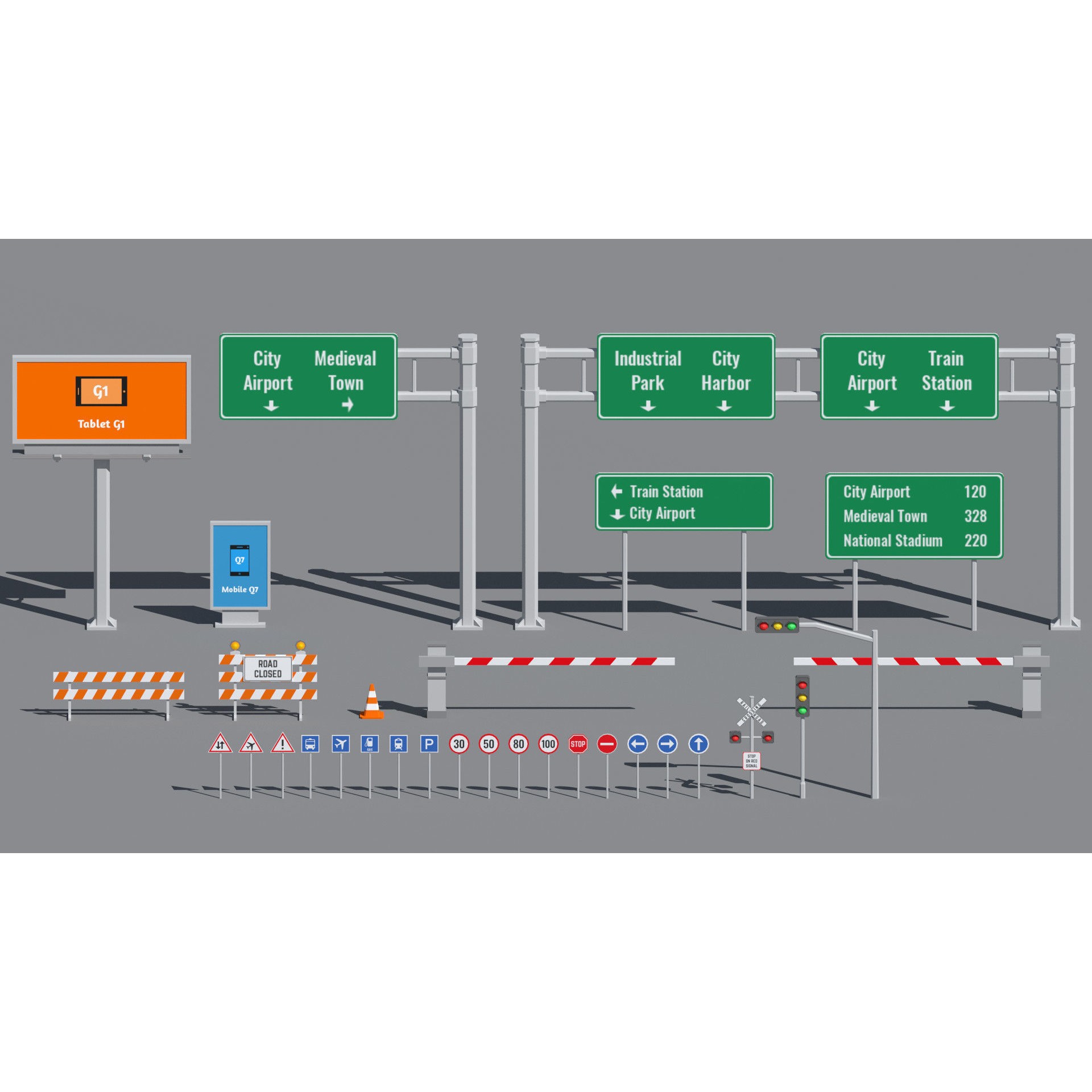 SimplePoly Urban - Low-Poly Game-Ready 3D Model - View 29