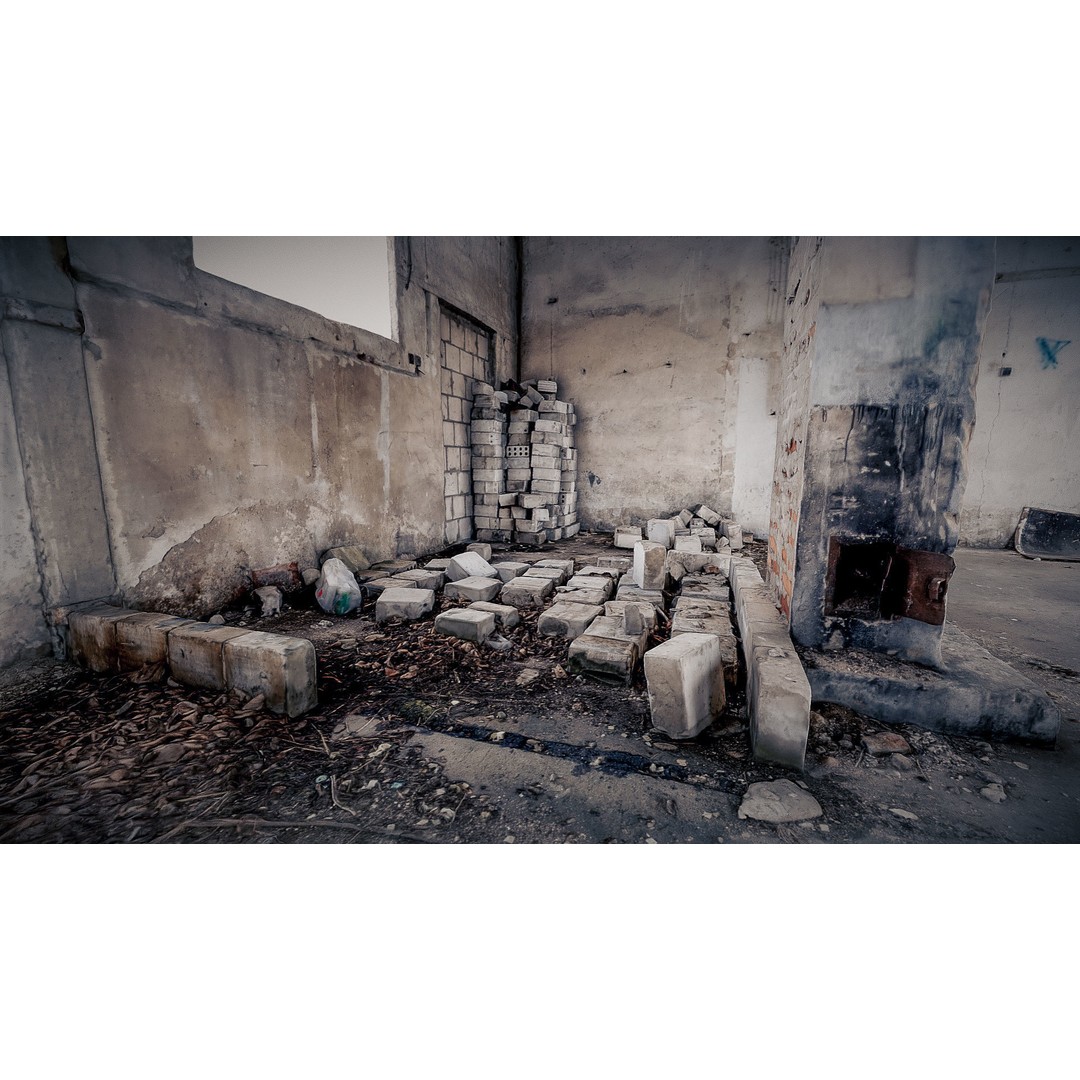 Large Garage Hall 3D Model – Photogrammetry Scanned Interior, FBX - View 6
