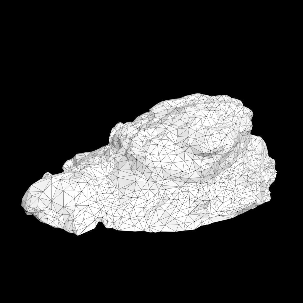 Black Beach Rock Collection 3D Model – Low Poly PBR Textures, FBX & OBJ - View 22