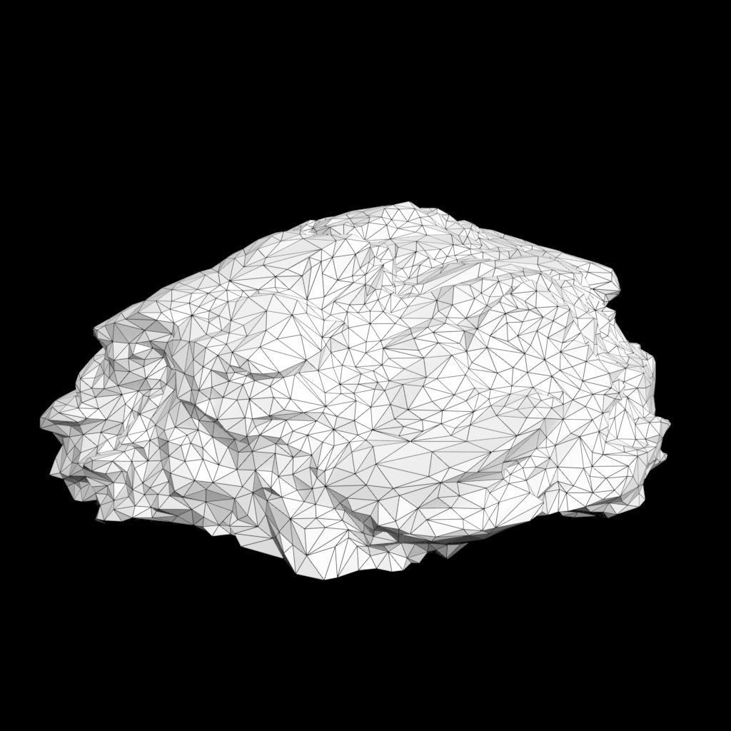 Black Beach Rock Collection 3D Model – Low Poly PBR Textures, FBX & OBJ - View 27