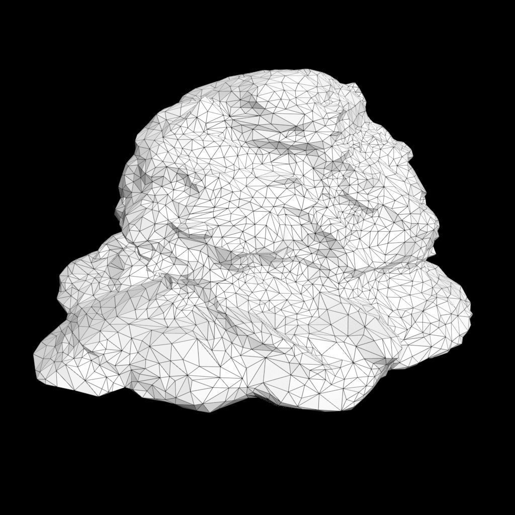 Black Beach Rock Collection 3D Model – Low Poly PBR Textures, FBX & OBJ - View 37