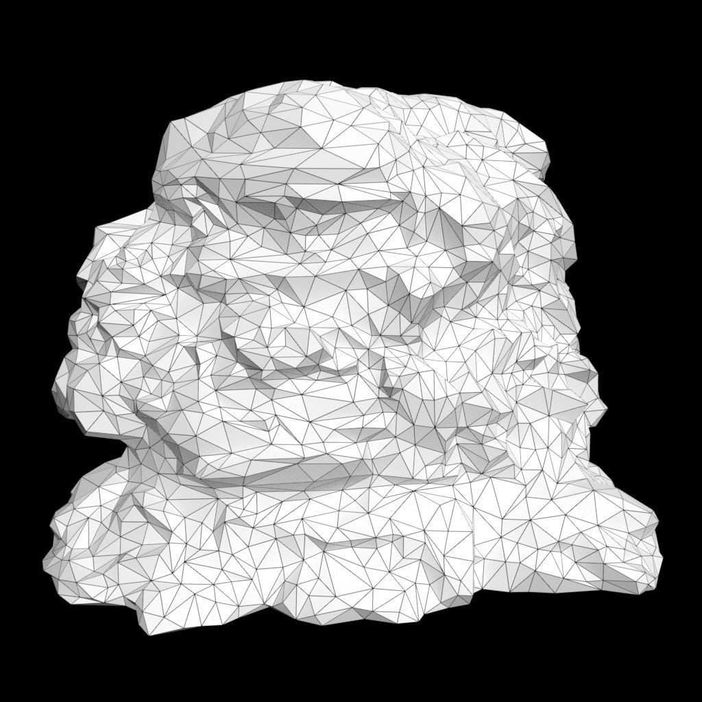 Black Beach Rock Collection 3D Model – Low Poly PBR Textures, FBX & OBJ - View 47
