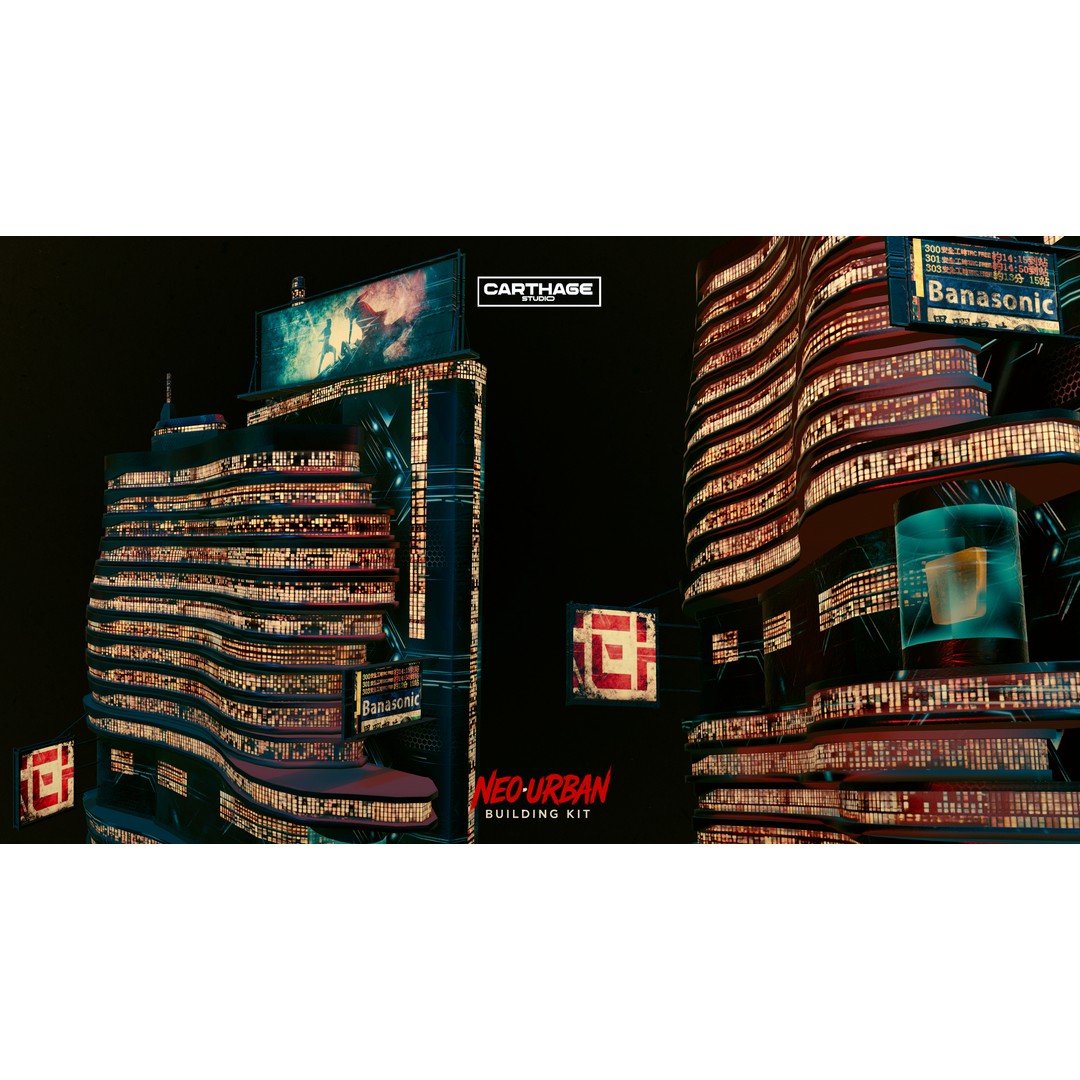 Stylized Building 3D Model – Low Poly Game Asset, FBX, PBR Textures