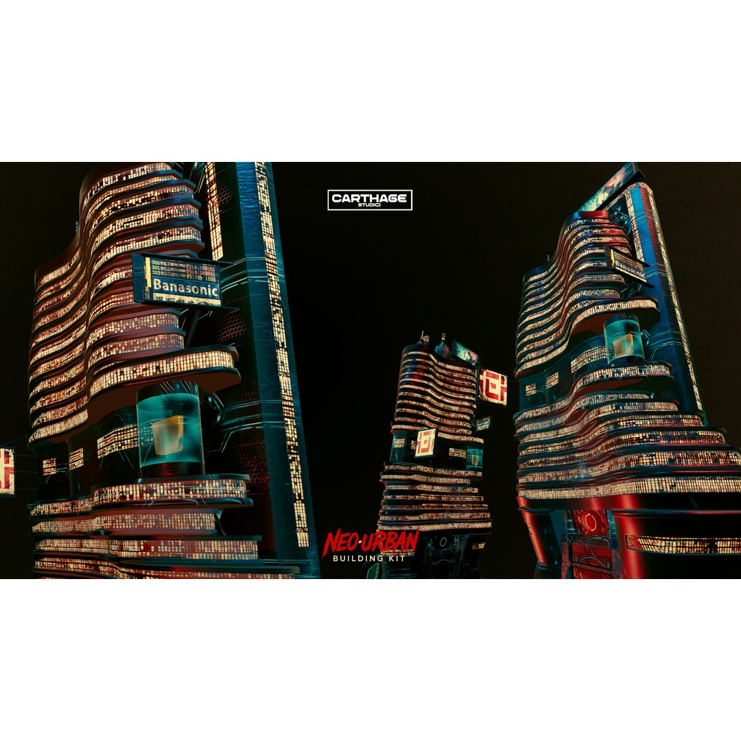 Stylized Building 3D Model – Low Poly Game Asset, FBX, PBR Textures - View 10