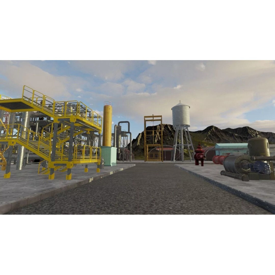 Industrial Complex 3D Model – PBR Exterior Environment for Blender - View 12