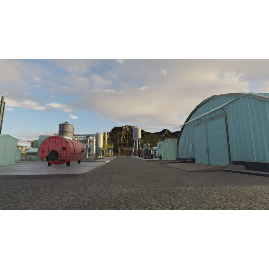 Industrial Complex 3D Model – PBR Exterior Environment for Blender - View 13