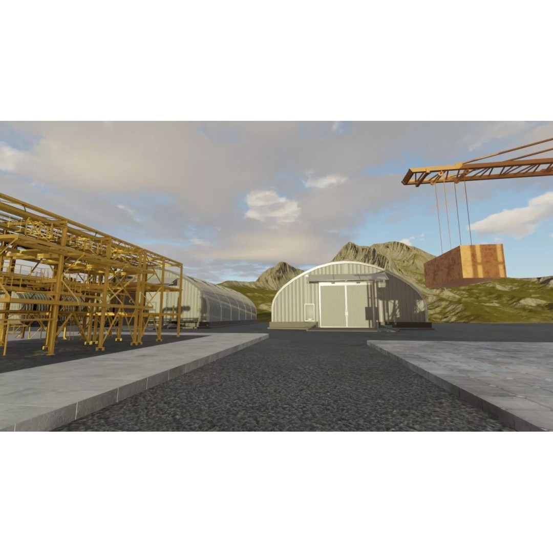 Industrial Complex 3D Model – PBR Exterior Environment for Blender - View 14