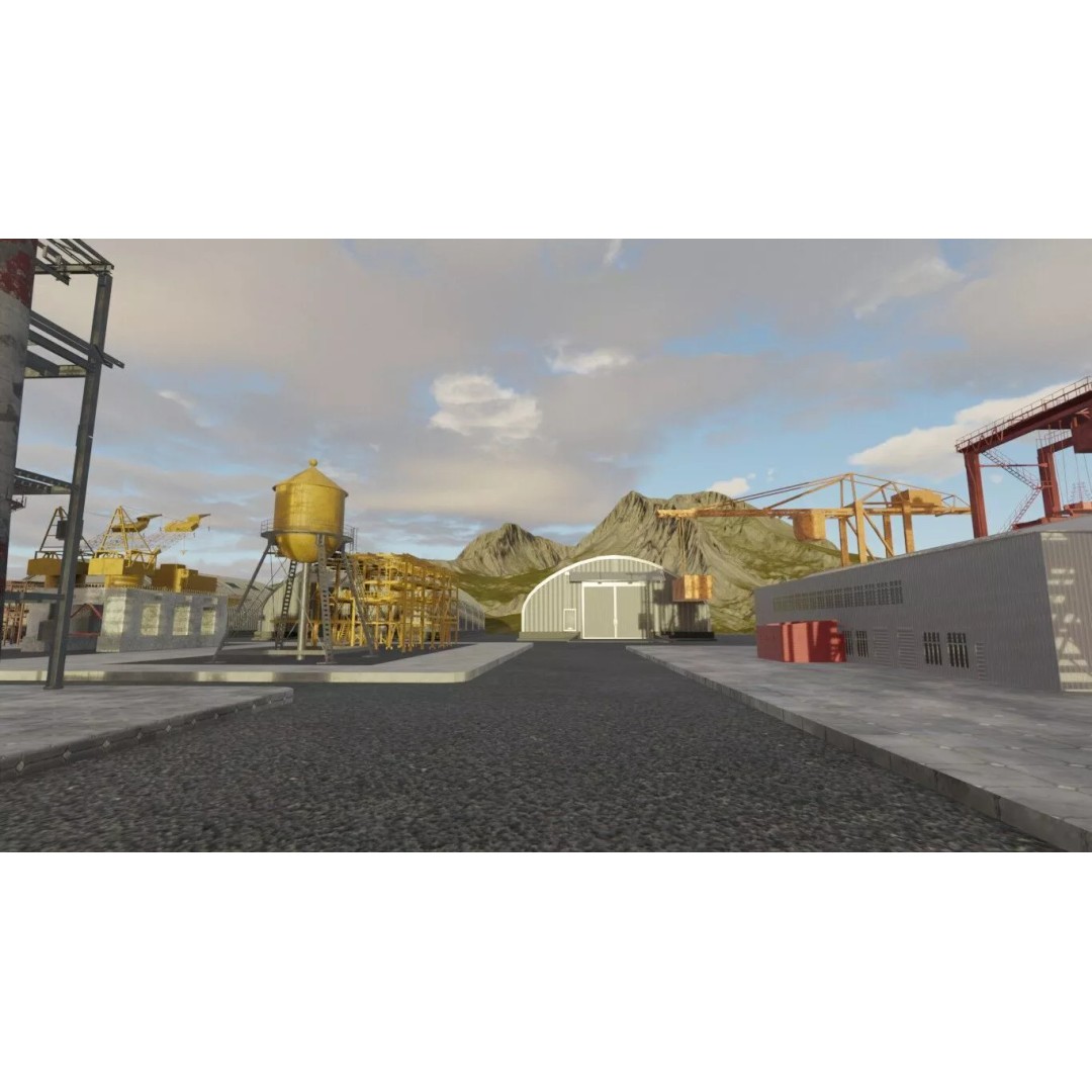 Industrial Complex 3D Model – PBR Exterior Environment for Blender - View 15