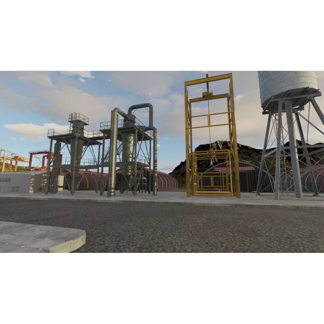 Industrial Complex 3D Model – PBR Exterior Environment for Blender - View 16