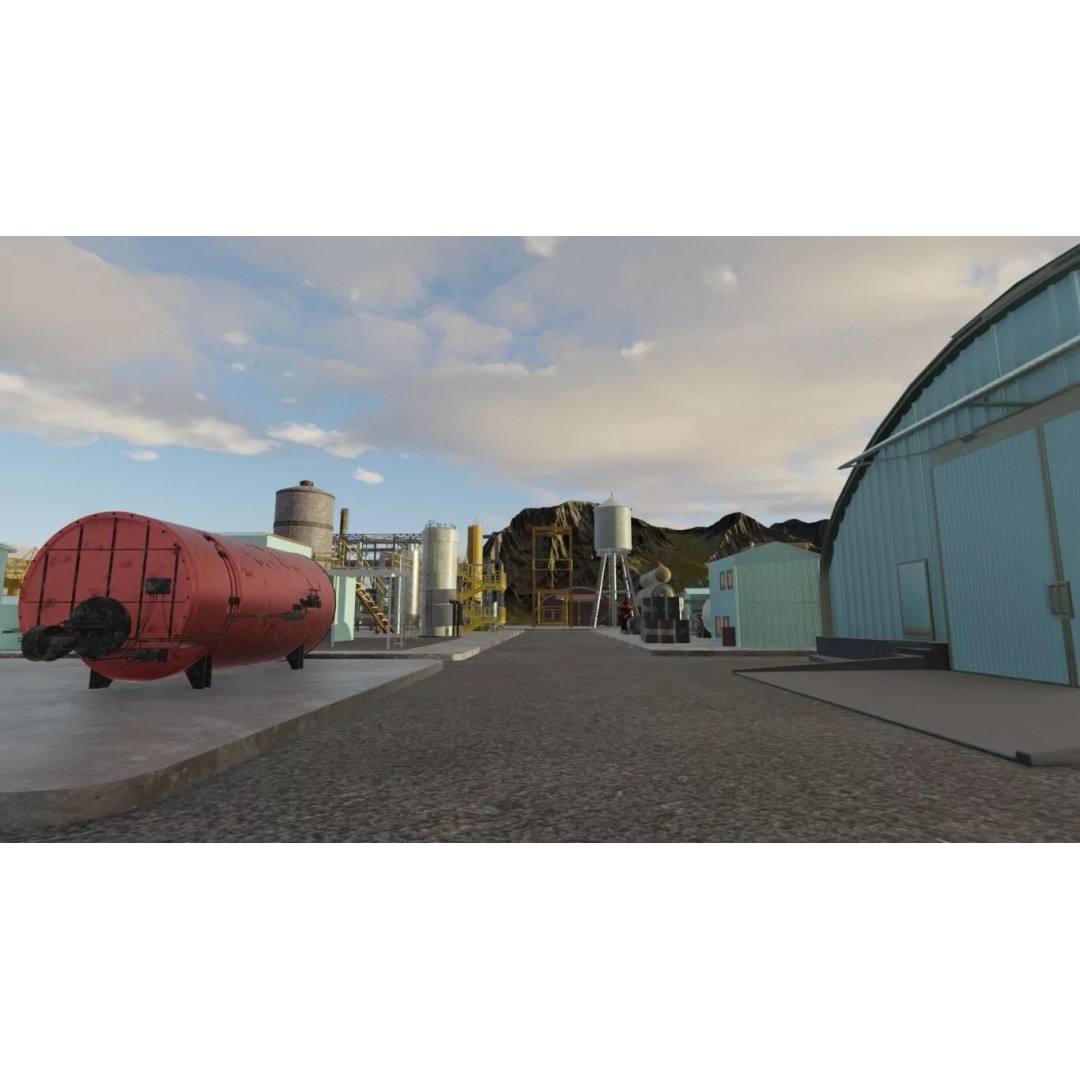 Industrial Complex 3D Model – PBR Exterior Environment for Blender - View 17