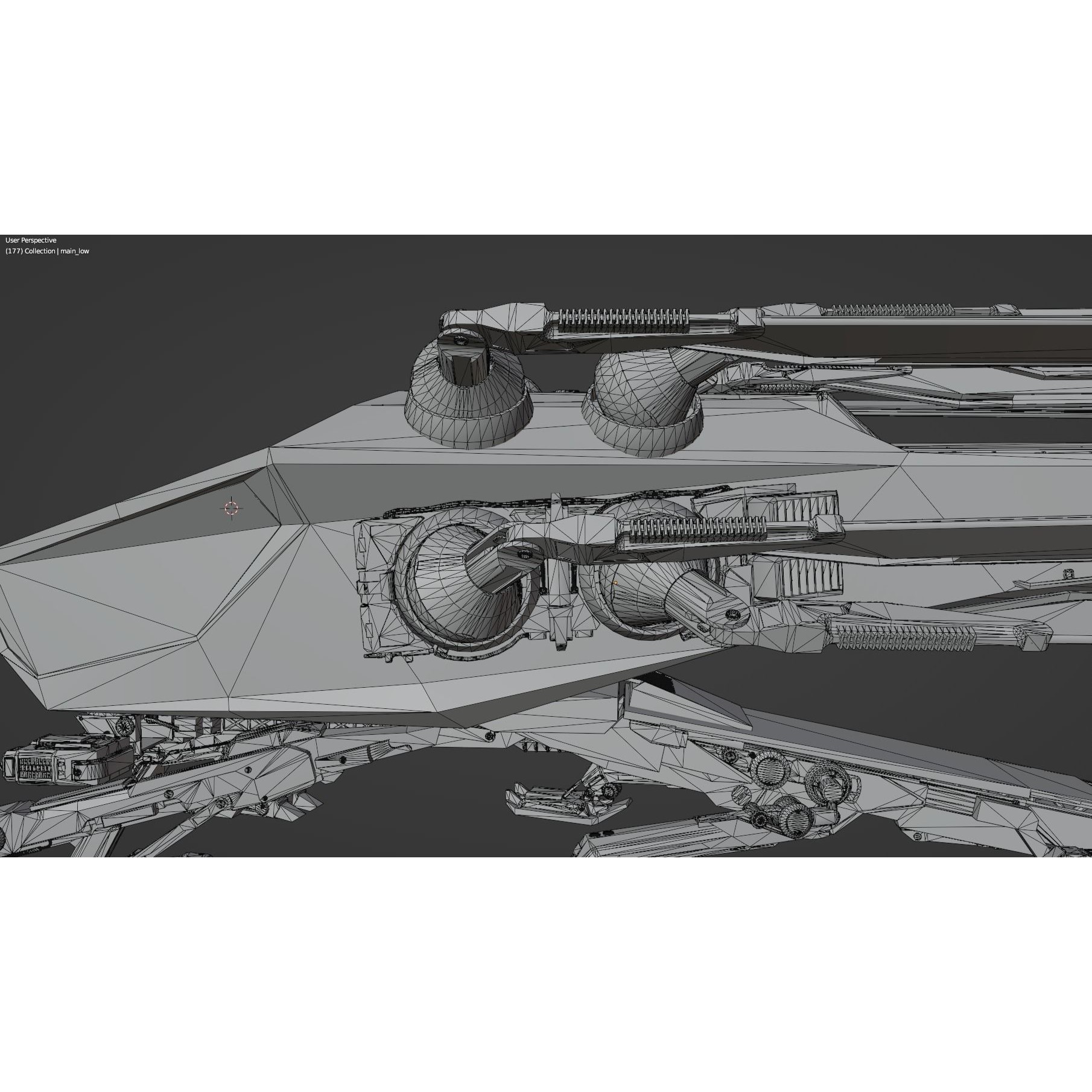 Atreides Ornithopter - Low-Poly Game-Ready 3D Model - View 15