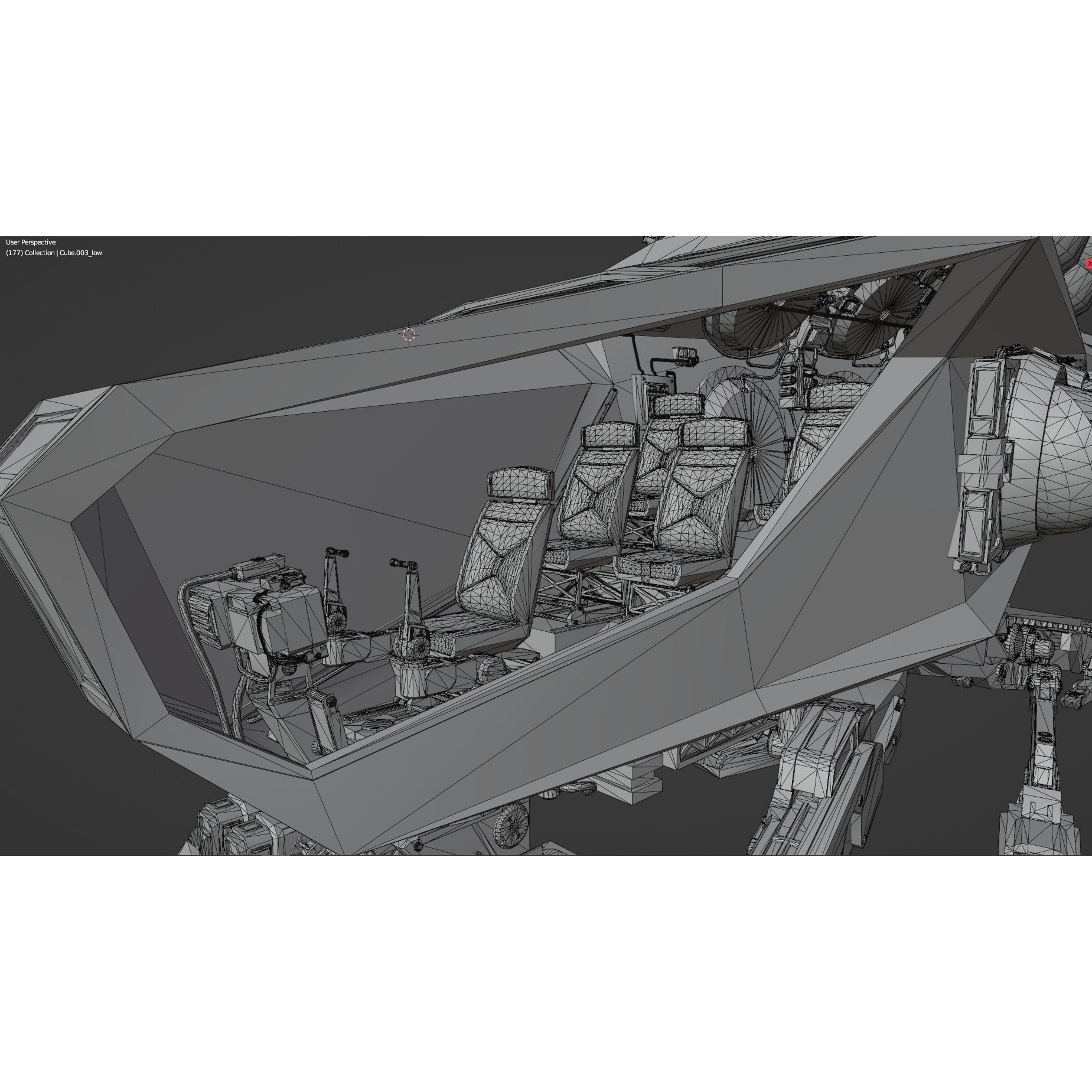 Atreides Ornithopter - Low-Poly Game-Ready 3D Model - View 18