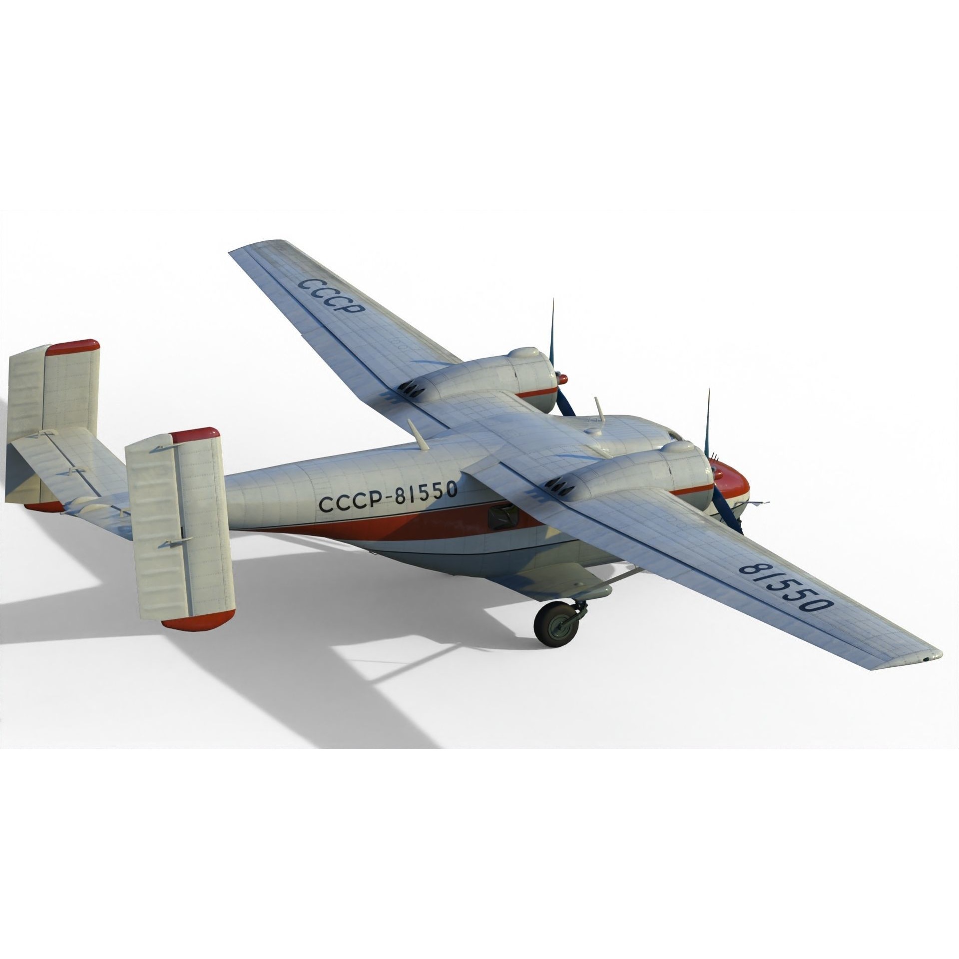 Antonov An-14 Pchelka - Game-Ready 3D Model - View 16