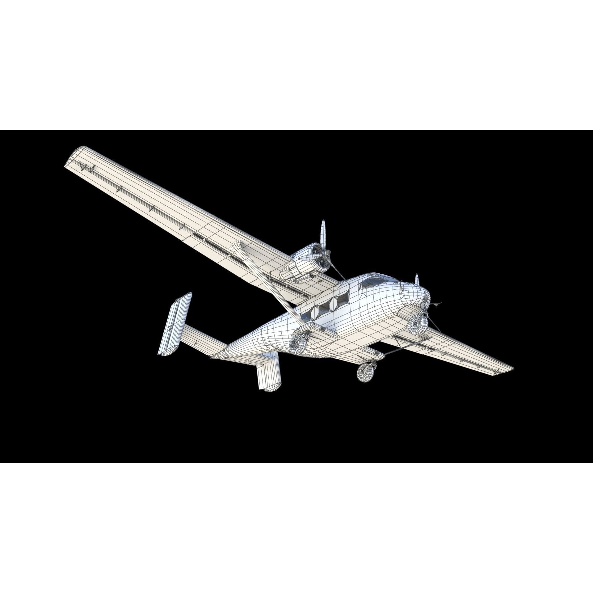Antonov An-14 Pchelka - Game-Ready 3D Model - View 27