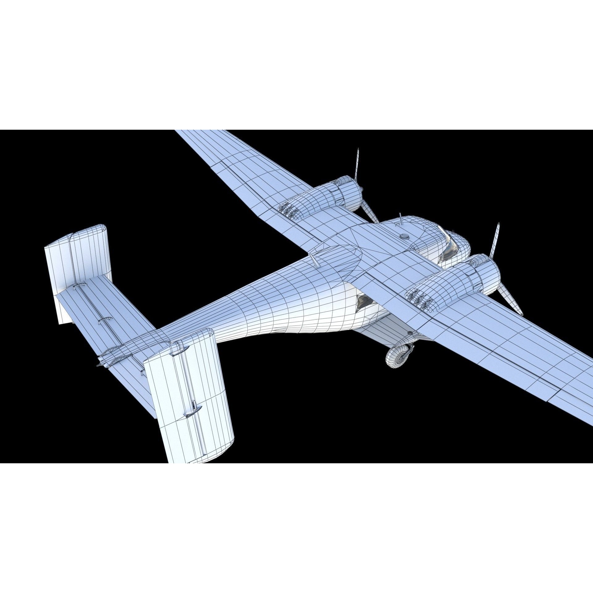 Antonov An-14 Pchelka - Game-Ready 3D Model - View 28