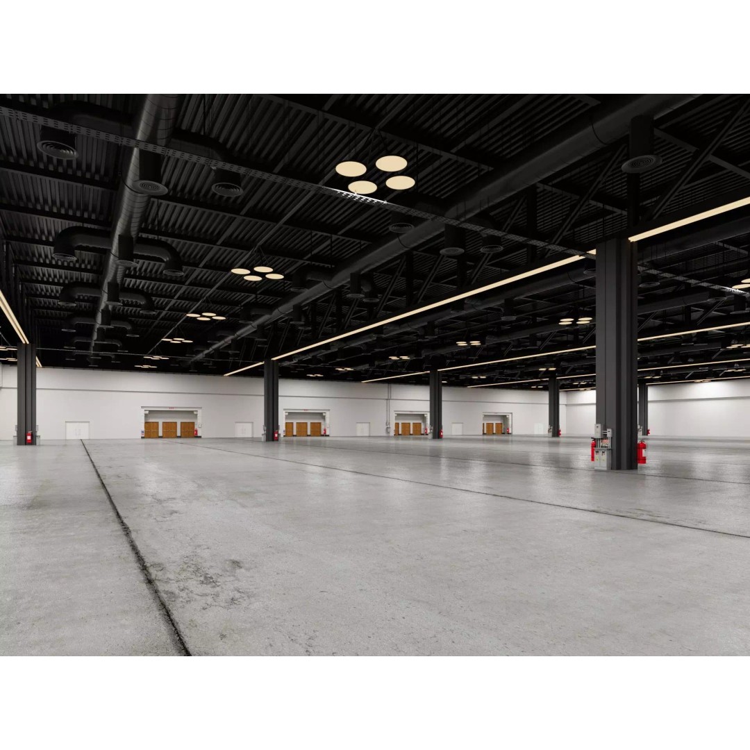 Exhibition Hall 3D Model – High Poly Interior Space, FBX, Blender, Game Ready - View 6